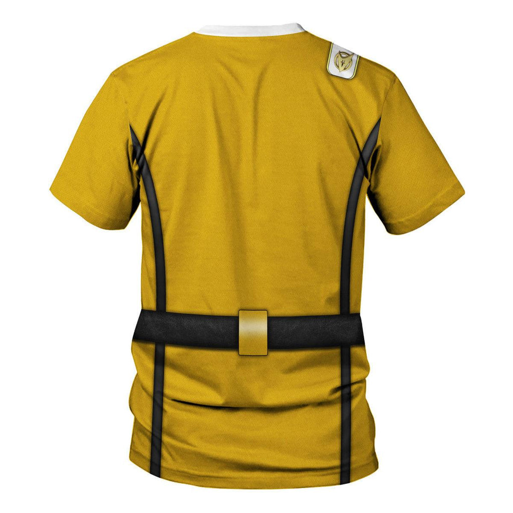 Wrath Of Khan Kirk Spock Starfleet Yellow T-shirt Hoodie Sweatpants Apparel - OodieGang.com