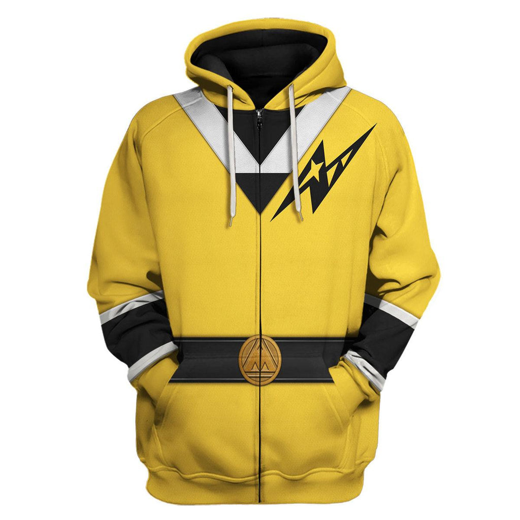 Yellow Tideus Ranger Hoodies Sweatshirt T-shirt Hawaiian Sweatpants - OodieGang.com