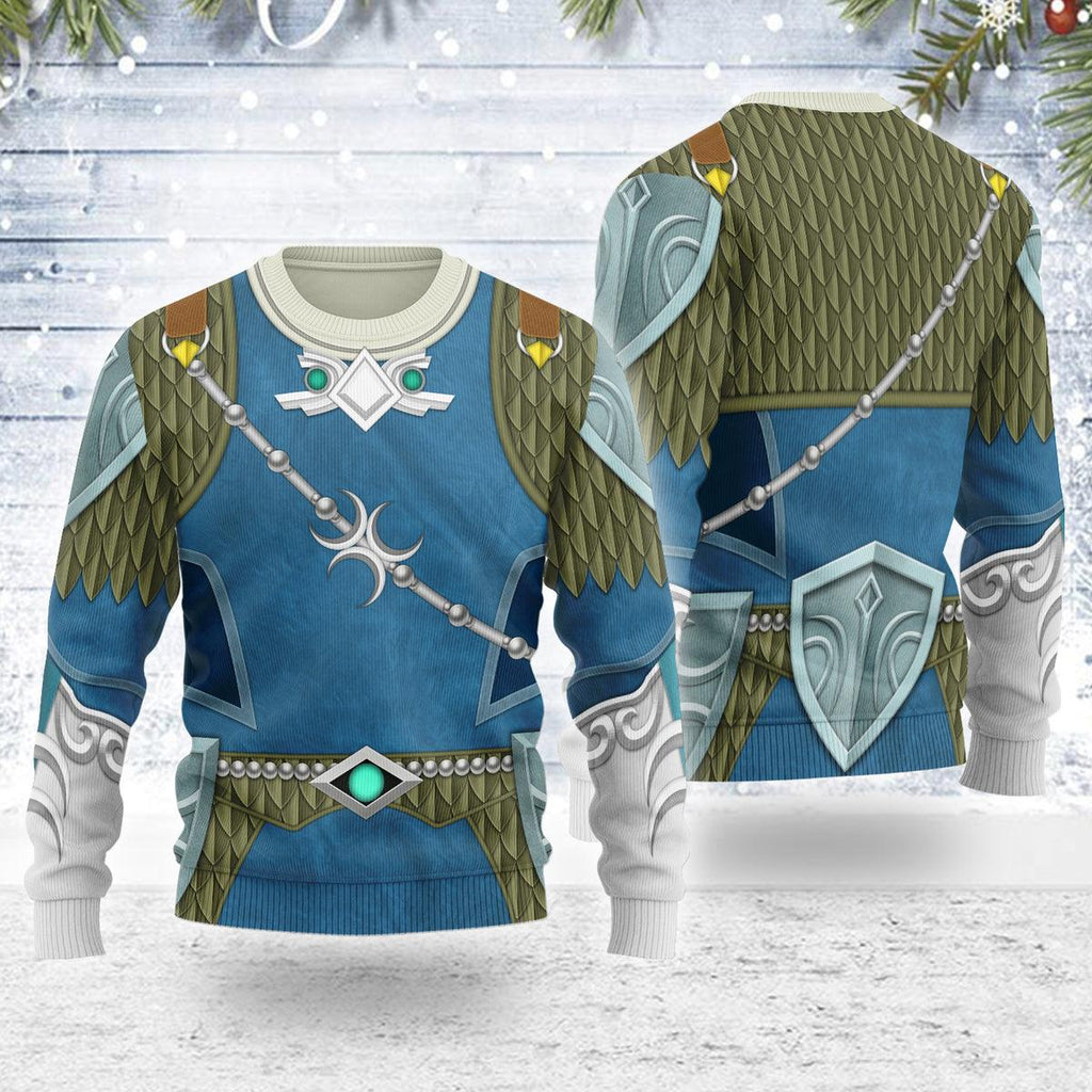 Zora Armor Themed Costume Unisex Christmas Wool Sweater - OodieGang.com